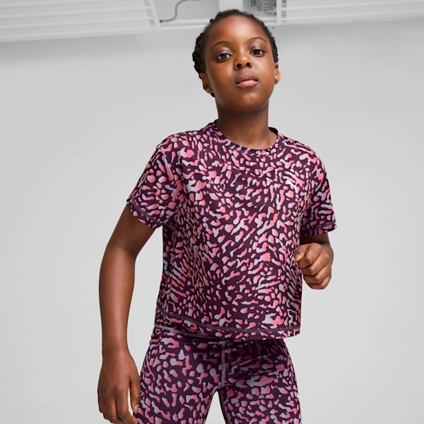 PUMA Train Favorito: ¡Camiseta corta para niños grandes! ¡Entrena con estilo y energía! ¡Vamos!