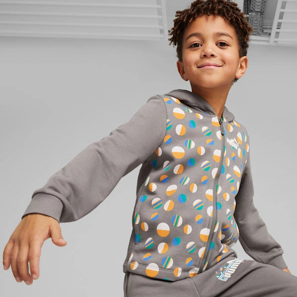 Sudor y Sol PUMA: Sudaderas con Cremallera para Campamentos Infantiles