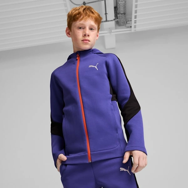 Sudadera EVOSTIPE PUMA Niños Cómoda y con Estilo